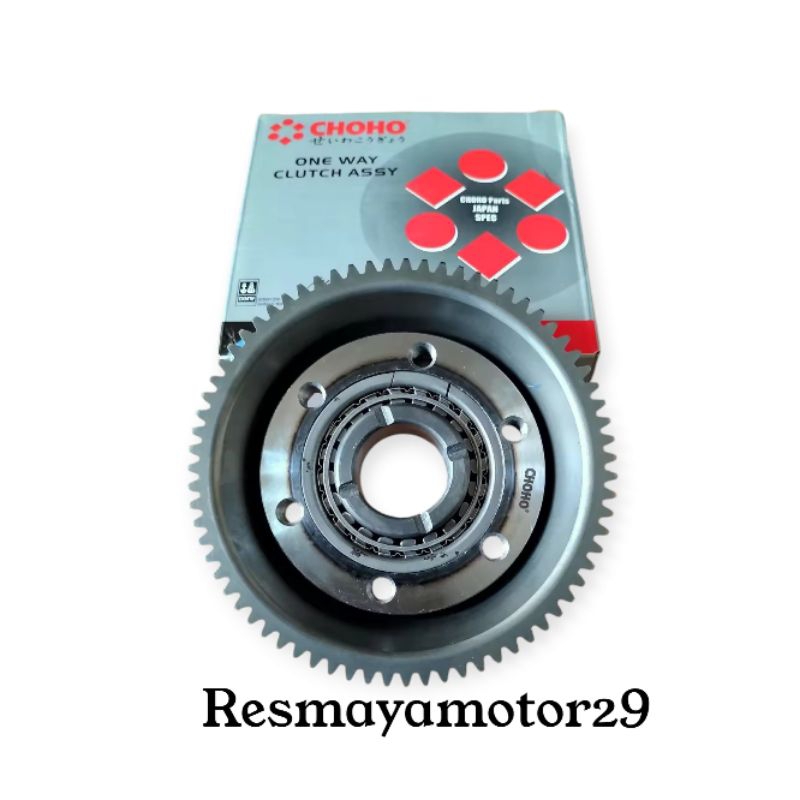 Rumah Pelor Stater Assy One Way Stater Set Gigi Yamaha Scorpio Scorpio-Z Komplit