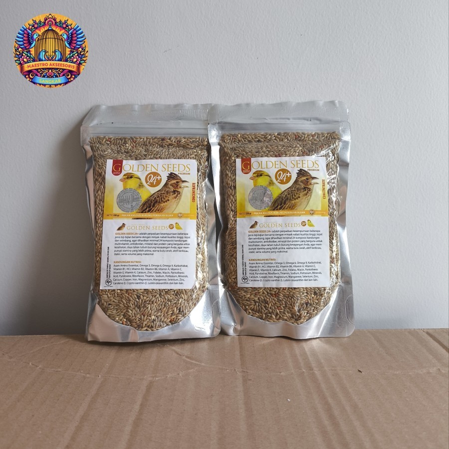 GOLDEN SEED PAKAN BURUNG BRANJANGAN