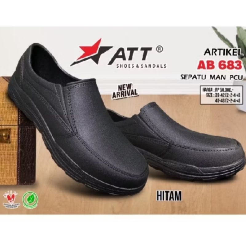Sepatu Karet Hitam Untuk Kerja AB683/AB684/AB350