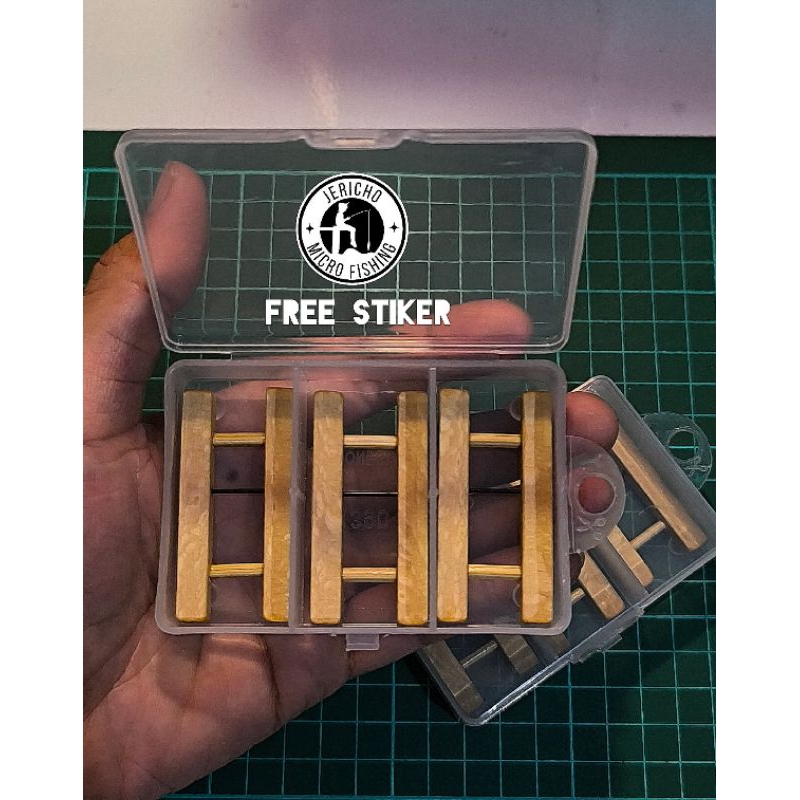 1set kotak + 3 line keeper pancing micro fishing