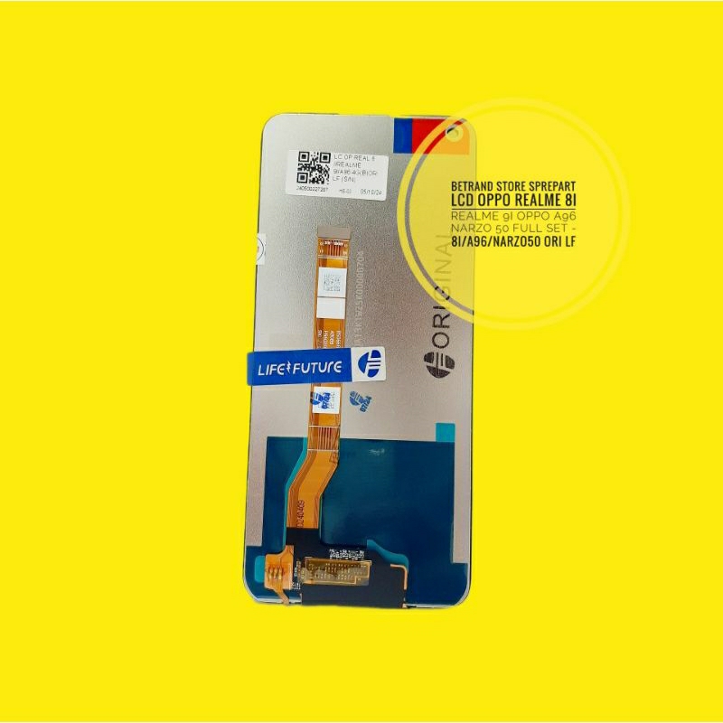 LCD REALME 8I / REALME 9I / NARZO 50 / A96 4G + TOUCHSCREEN LF