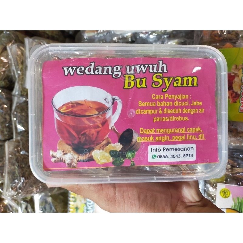 

Wedang uwuh spesial - uwuh original - kemasan praktis - khas Jogja