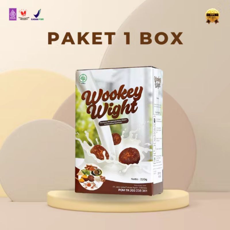 

Wookey Weight Asli - Susu Herbal Penggemuk Badan Penambah Berat Badan 100% Original