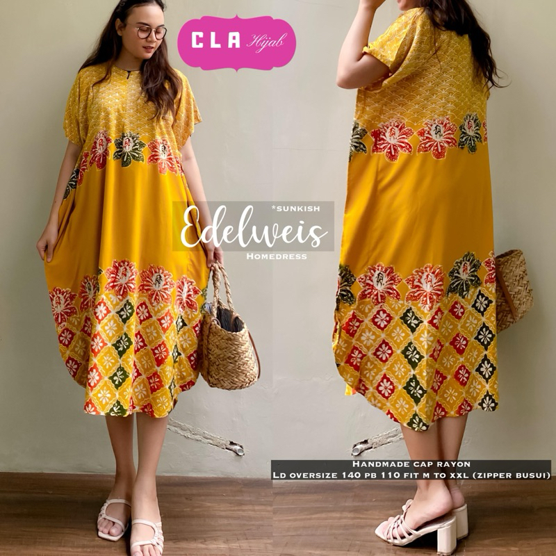 EDELWEIS HOMEDRESS DASTER BY CLA HIJAB