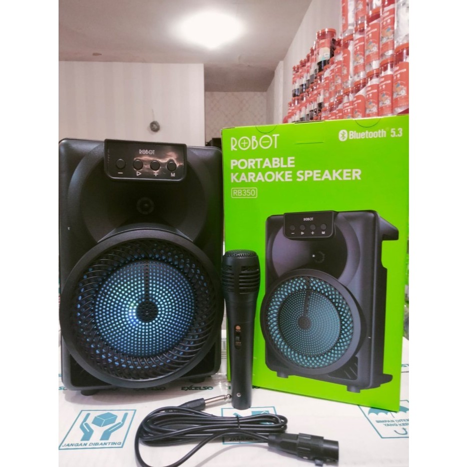 SPEAKER ROBOT RB350 | SPEAKER BLUETOOTH | SPEAKER PORTABLE | SPEAKER
