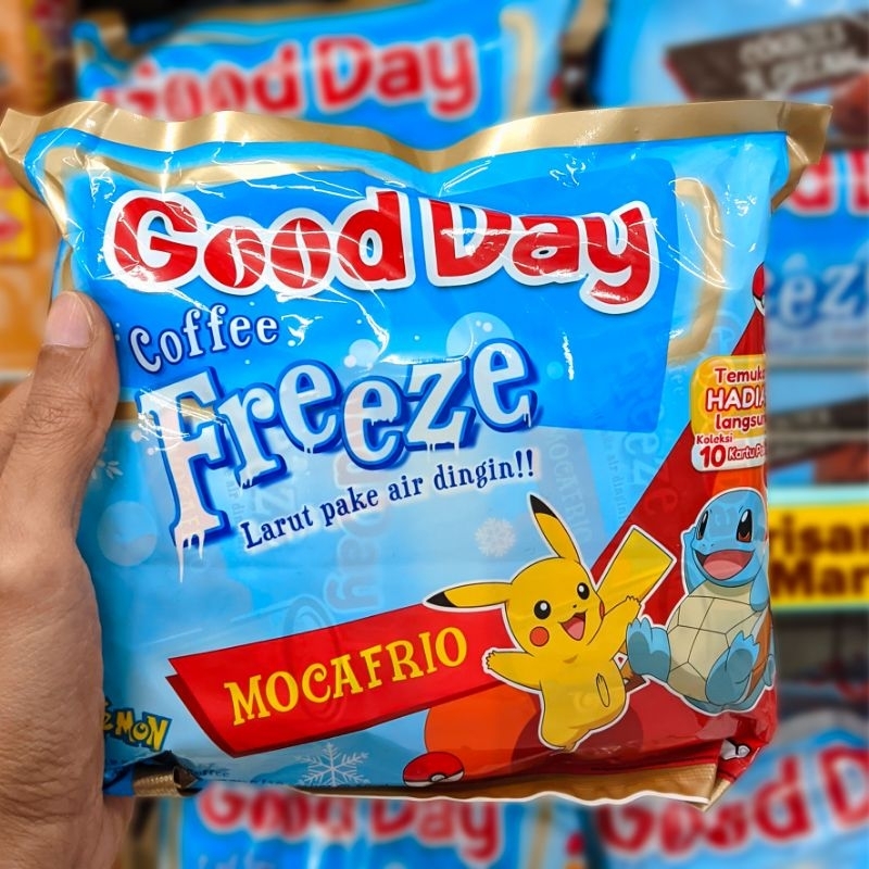 

GOOD DAY x Pokémon Coffee Freeze Mocafrio 1 Pack (10 x 30gr)