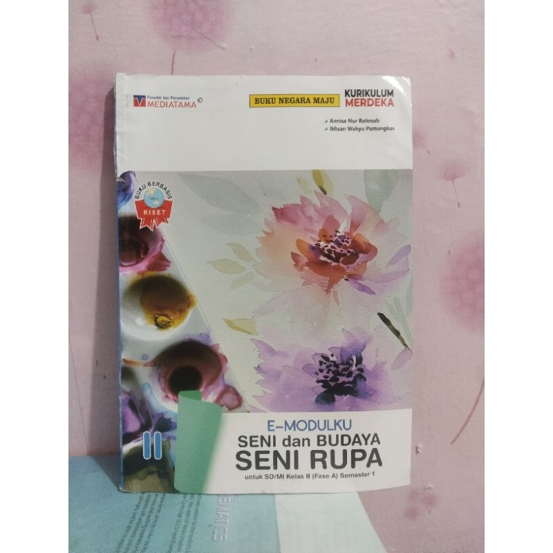 buku e modulku sbk/seni dan budaya seni rupa kelas 1I sd mi semester 1 mediatama kurikulum merdeka