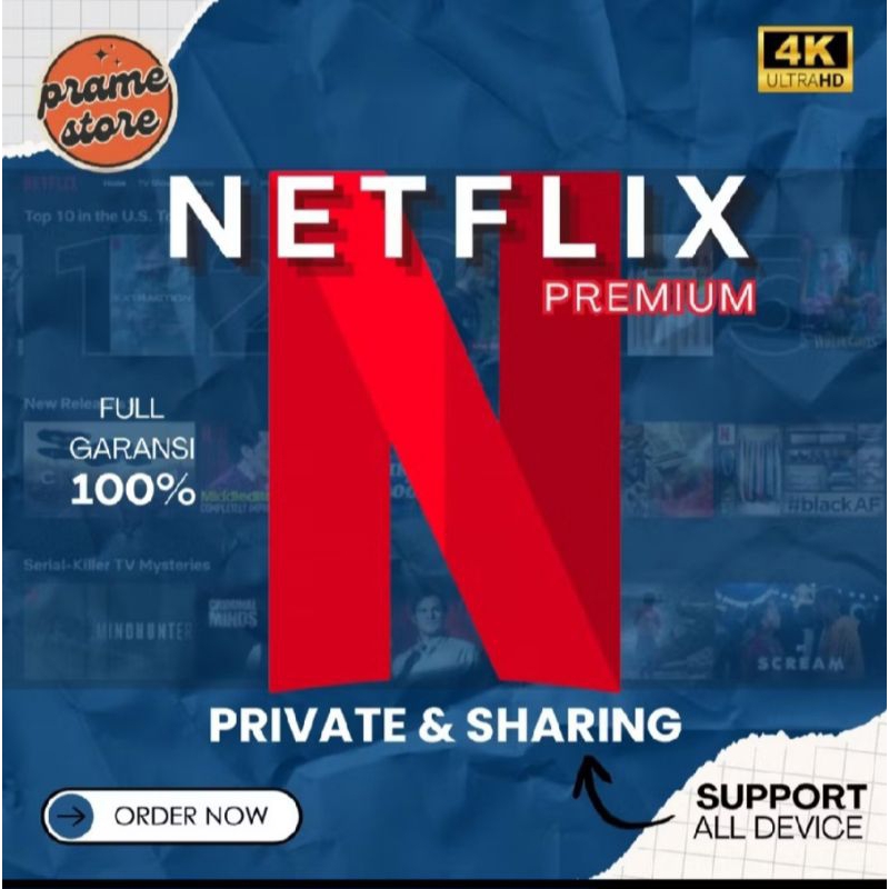 Netflix Privat and Sharing - Account Pribadi