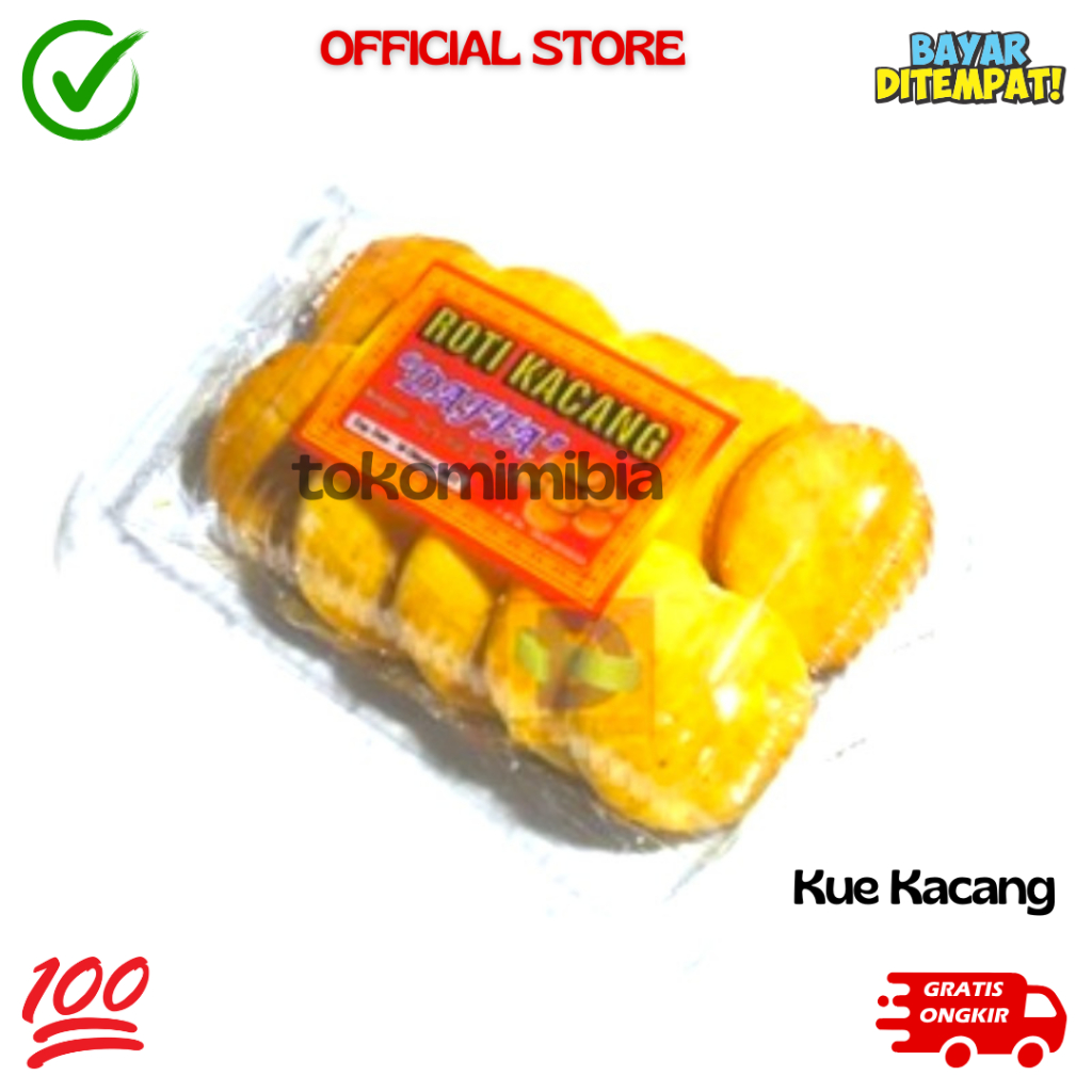 

Promo Kue Kacang Cookies Isi 10 Pcs Produsen Kue Kacang Mak Kres Enak