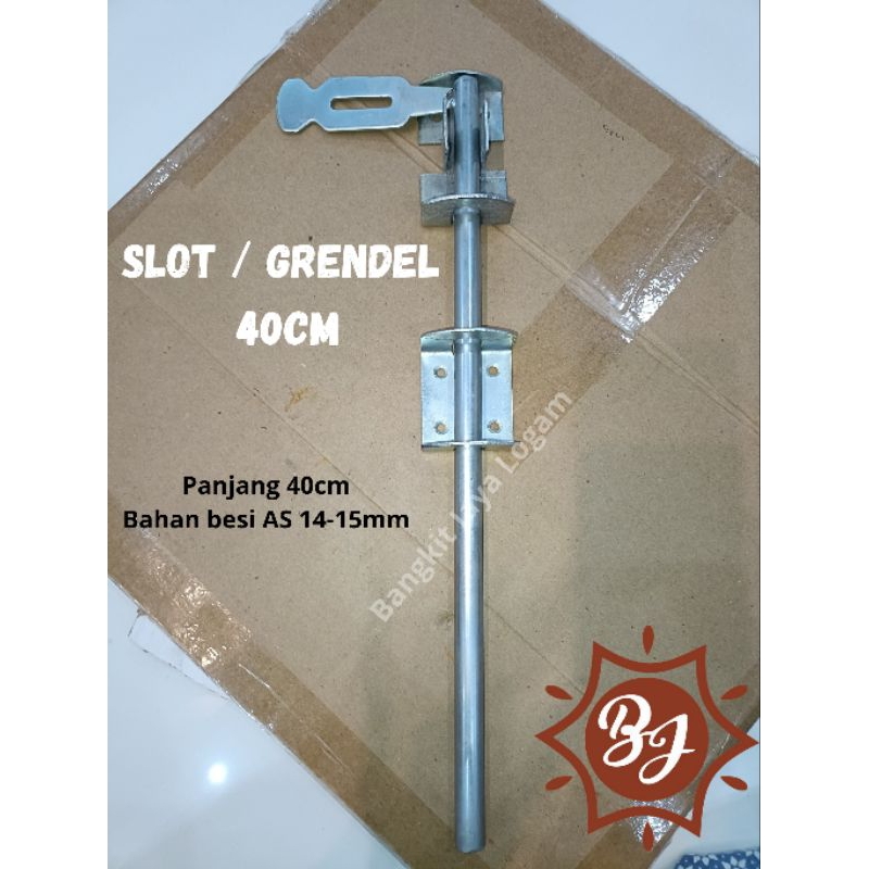 Slot 40cm Grendel Slot Pintu Gerbang Pintu Garasi