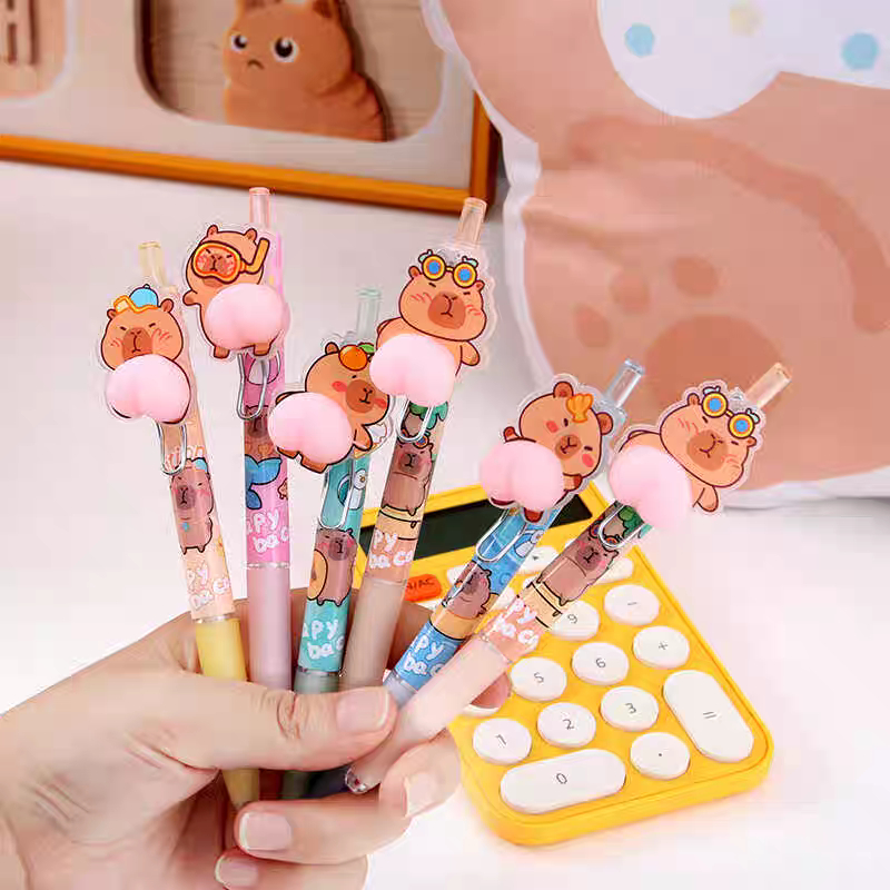

Pen Capybara Squishy / Cute Capybara Pulpen