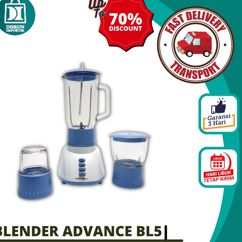 Pengepul  BLENDER ADVANCE BL 5 BAHAN KACA  BLENDER KACA ADVANCE BL5