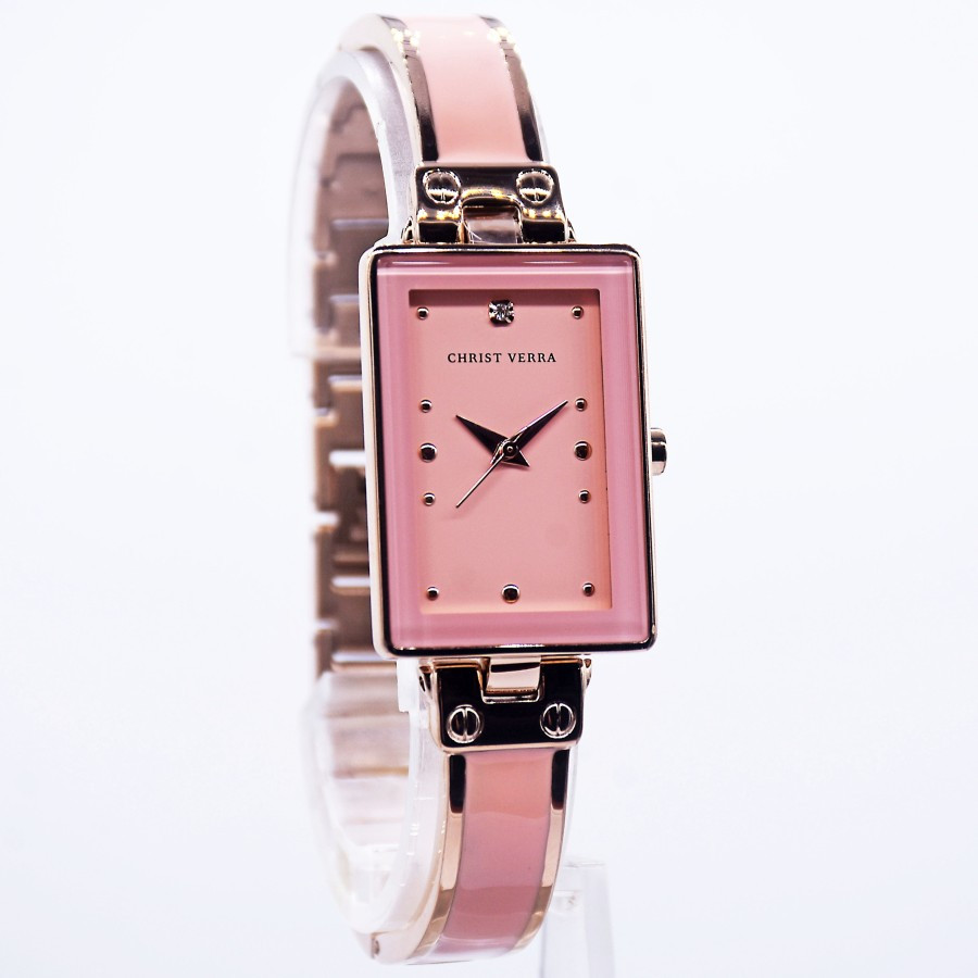 Christ Verra CV 502223L-511 PNK Jam Tangan Wanita Original Garansi Resmi