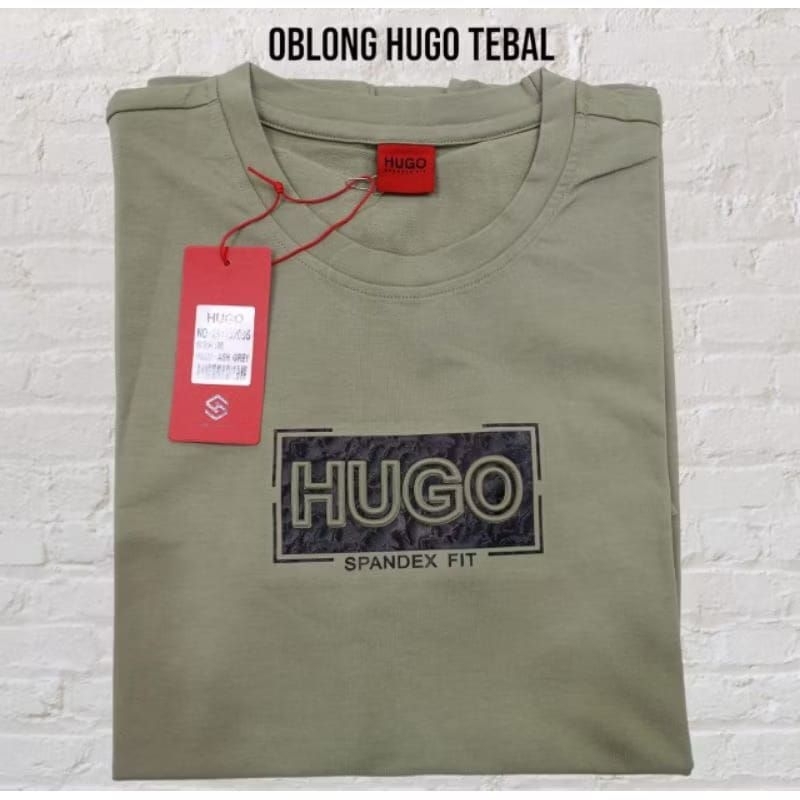 Kaos HUGO SELECTION Spandex Original 100%/kaos oblong HG selection dewasa / baju distro cowok/ t-shi
