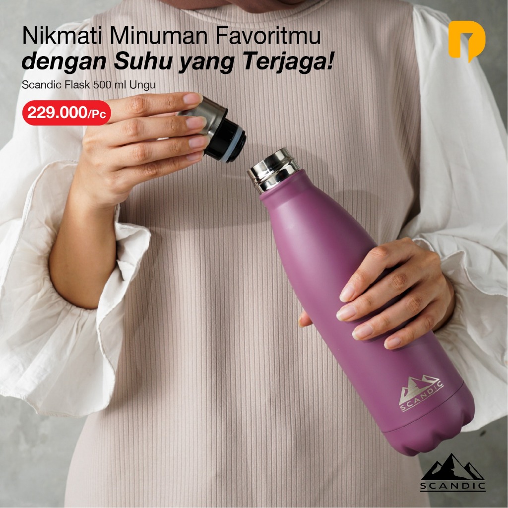 Tempat Minum Flask Scandic 500 ml