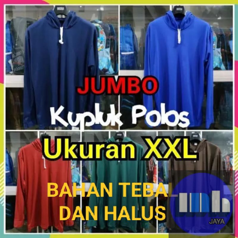 [PAKET 3 PCS] KAOS LENGAN PANJANG KUPLUK POLOS JUMBO KAOS TANI JUMBO KAOS PROYEK JUMBO KAOS BANGUNAN