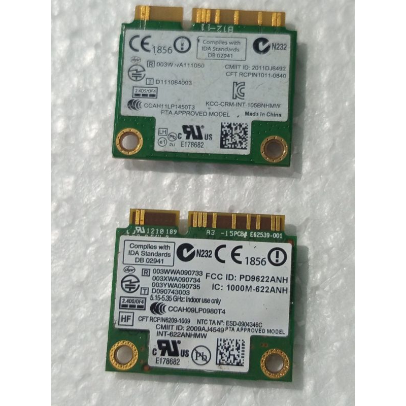 wifi card laptop second