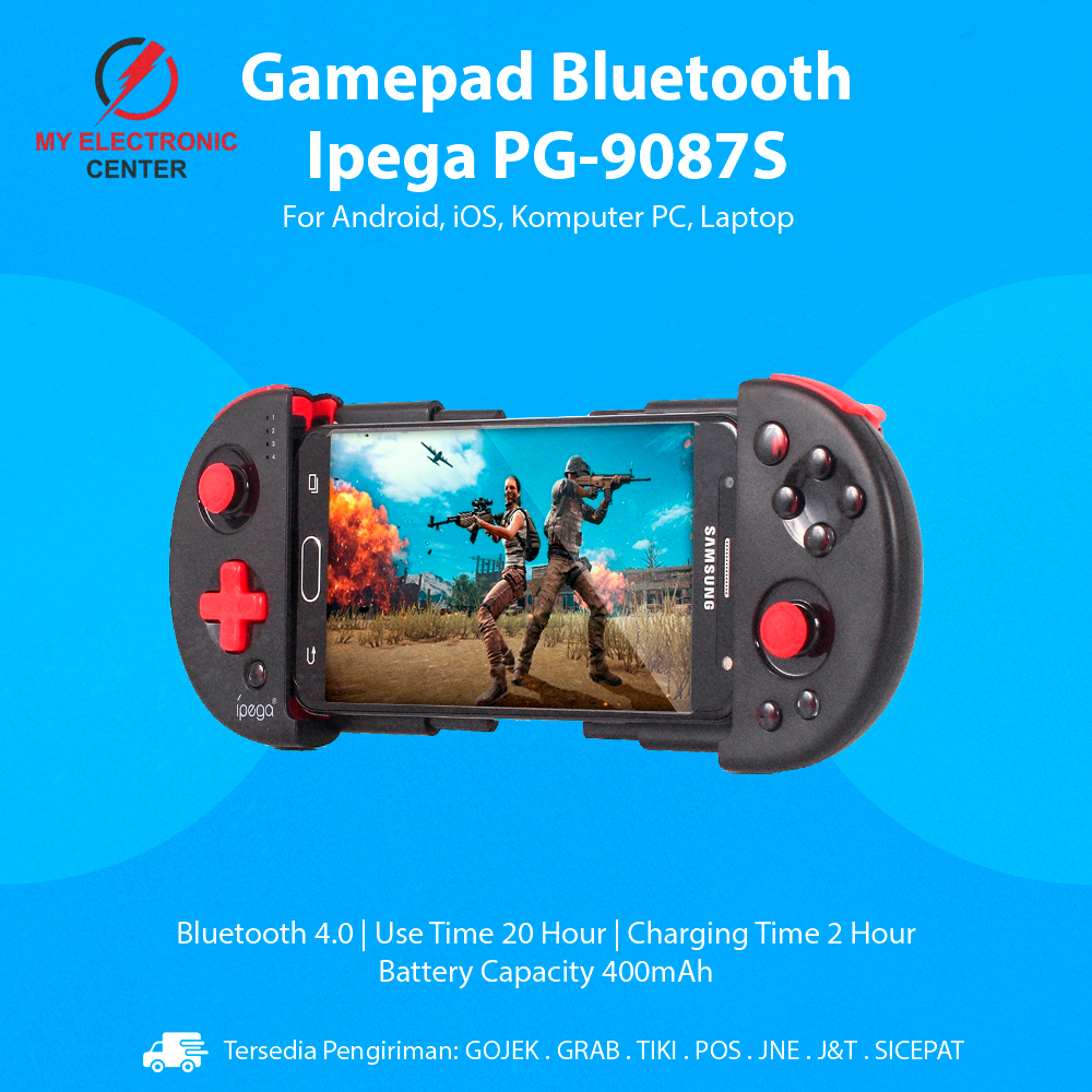 Gamepad Ipega PG-9087S Bluetooth Wireless Stick Android iOS PC Laptop Smart TV