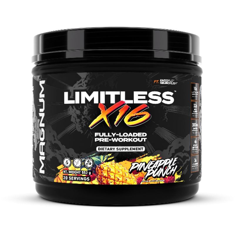Magnum Limitless X16 Suplemen Fitness
