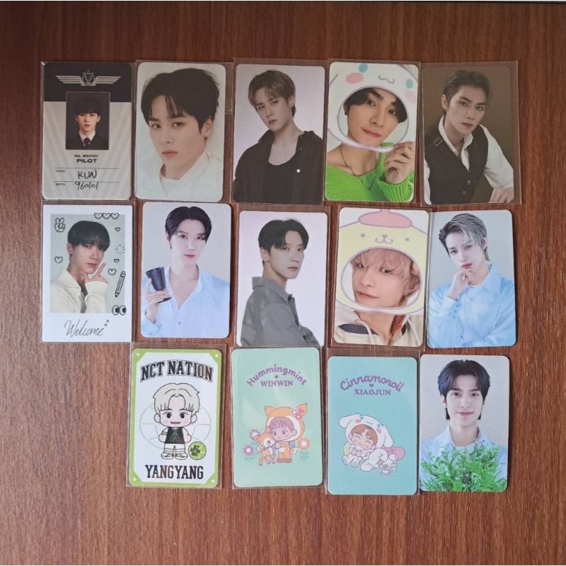 [READY STOCK | Clearance Sale] Official WayV photocard PC Hendery Yangyang Xiaojun TC Selca Sanrio A