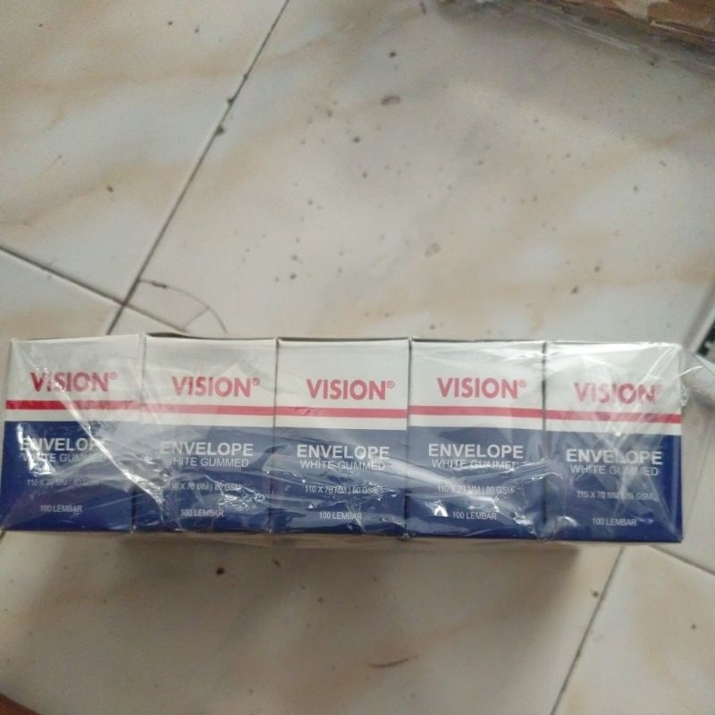 

amplop mini banker vision 1 slop isi 5 pak