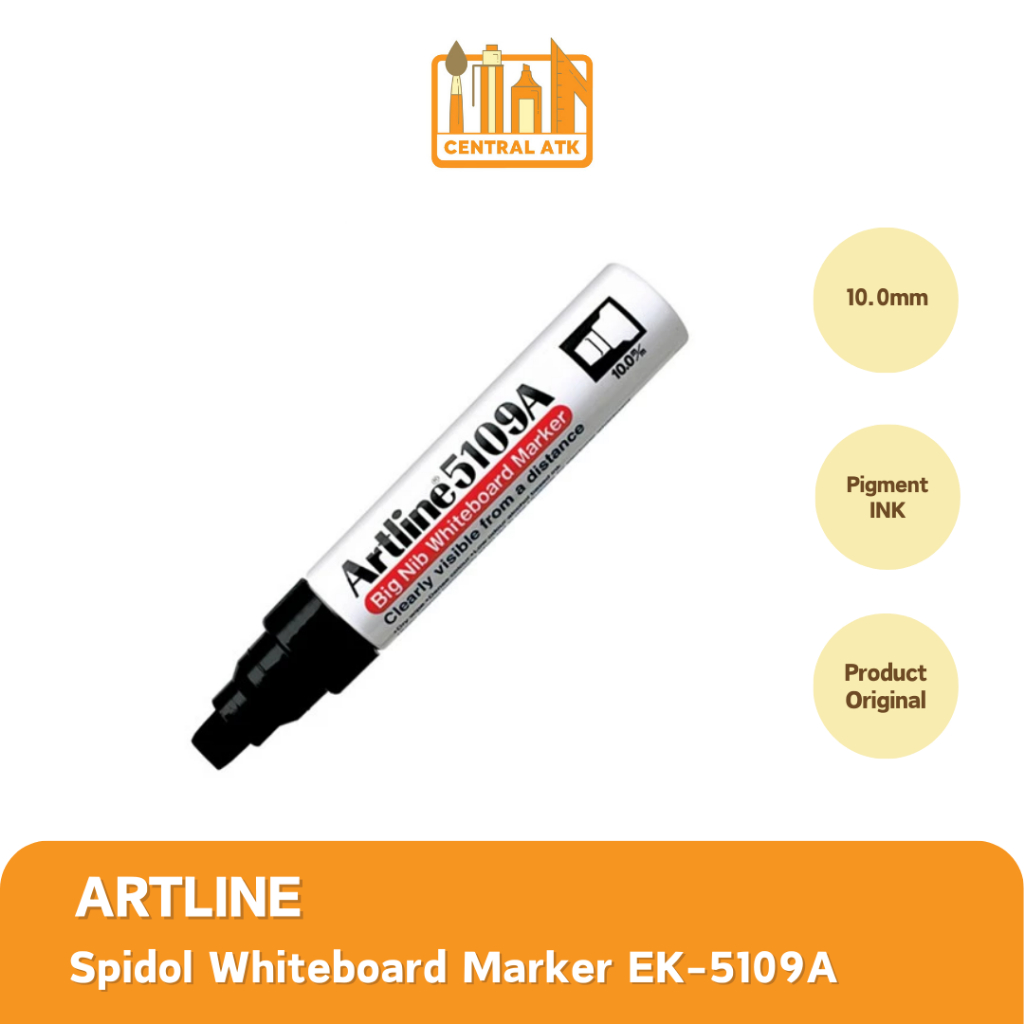 

SPIDOL PAPAN TULIS WHITEBOARD JUMBO ARTLINE EK-5109A (1PCS)