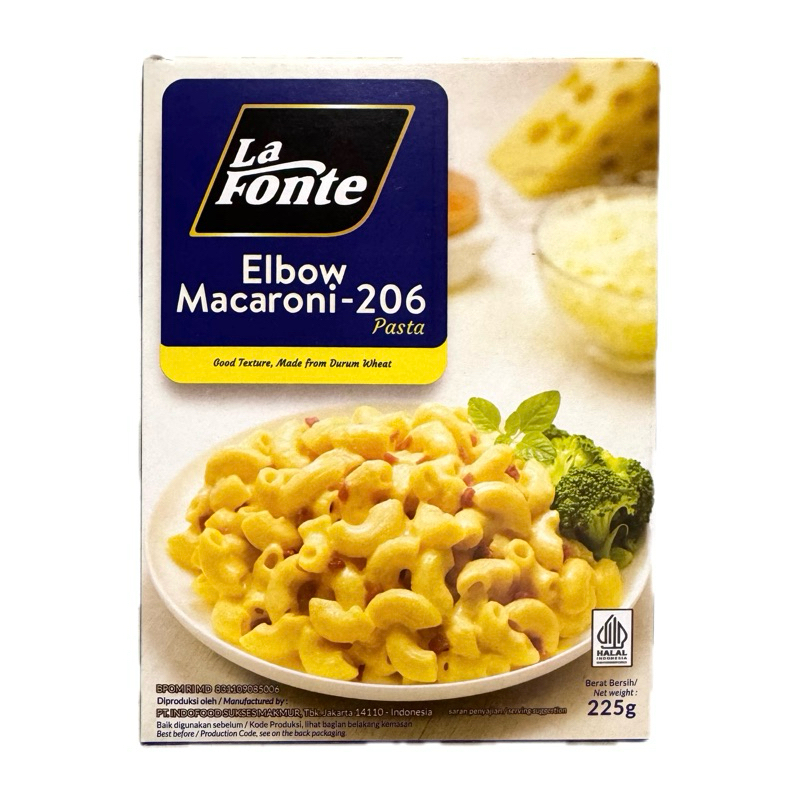 

La Fonte Elbow Macaroni 206 225g