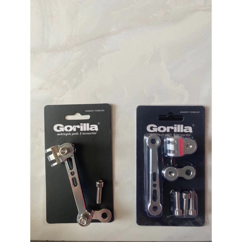 Klem kabel rem rr breket selang rem ninja rr universal dudukan selang rem depan cnc Gorilla