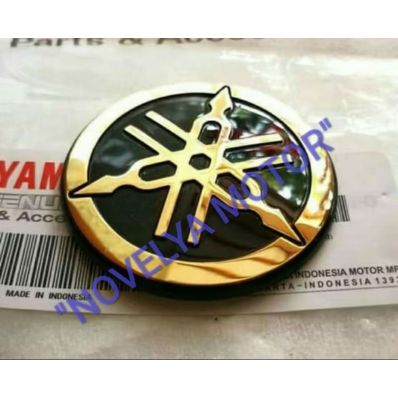 EMBLEM LOGO GARPUTALA YAMAHA SAYAP R15 VVA R14 V4 XMAX X MAX MT25 R 25 VIXION R MT15 (1pc) ORI BK8-F
