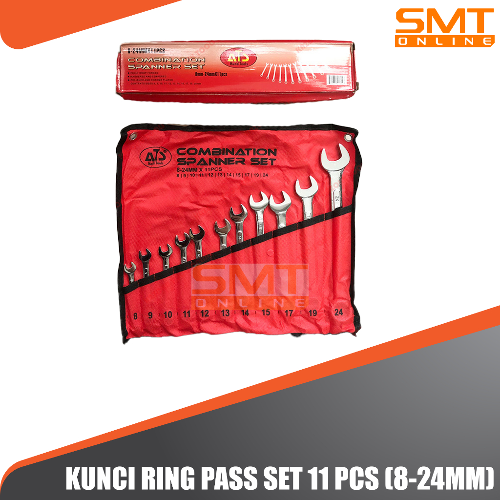 ATS kunci ring pas set 11pcs 8-24mm ORIGINAL