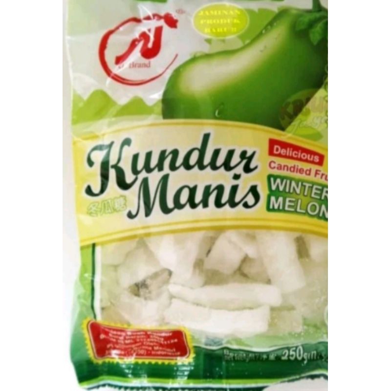 

manisan buah kundur kering - winter melon