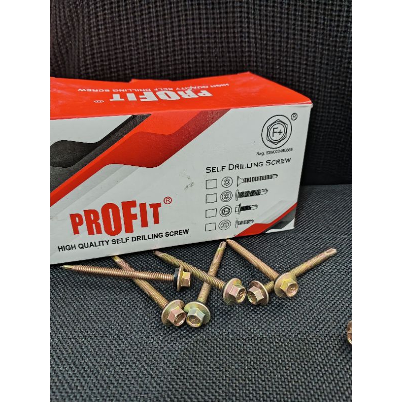 Skrup Roofing kuning #12x35 profit