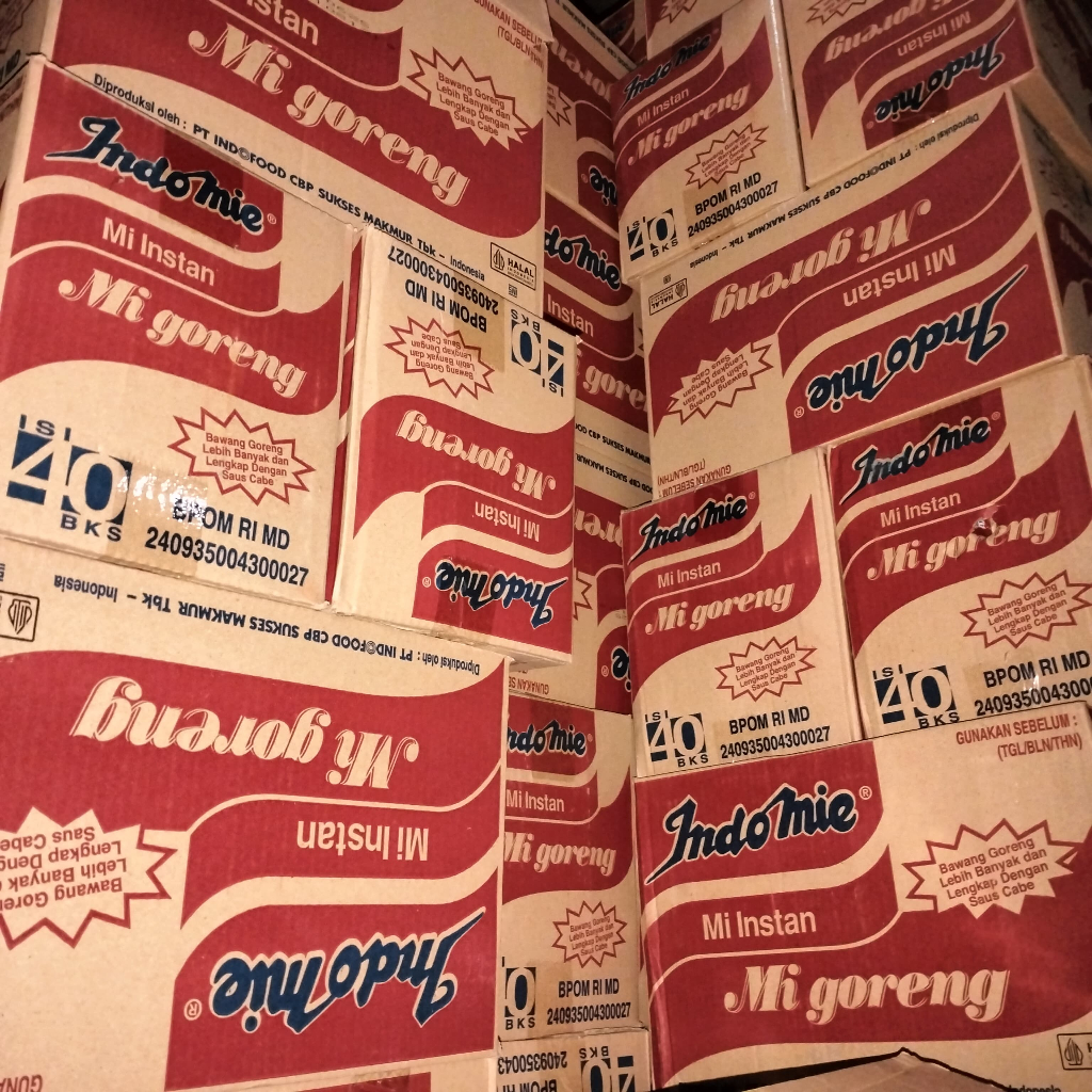 

Indomie Goreng ( 1 Dus isi 40 Bks )