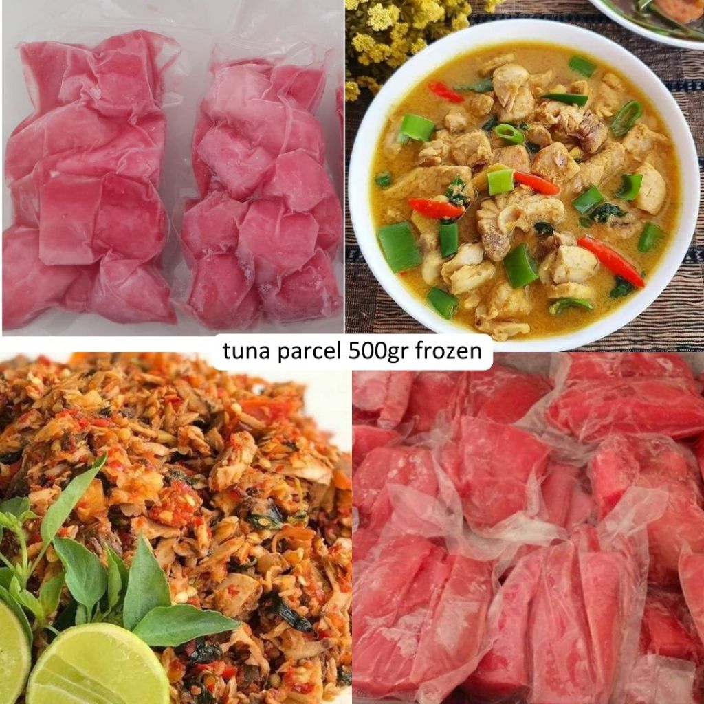 

Tuna parcel / ikan tuna potong 500gr frozen