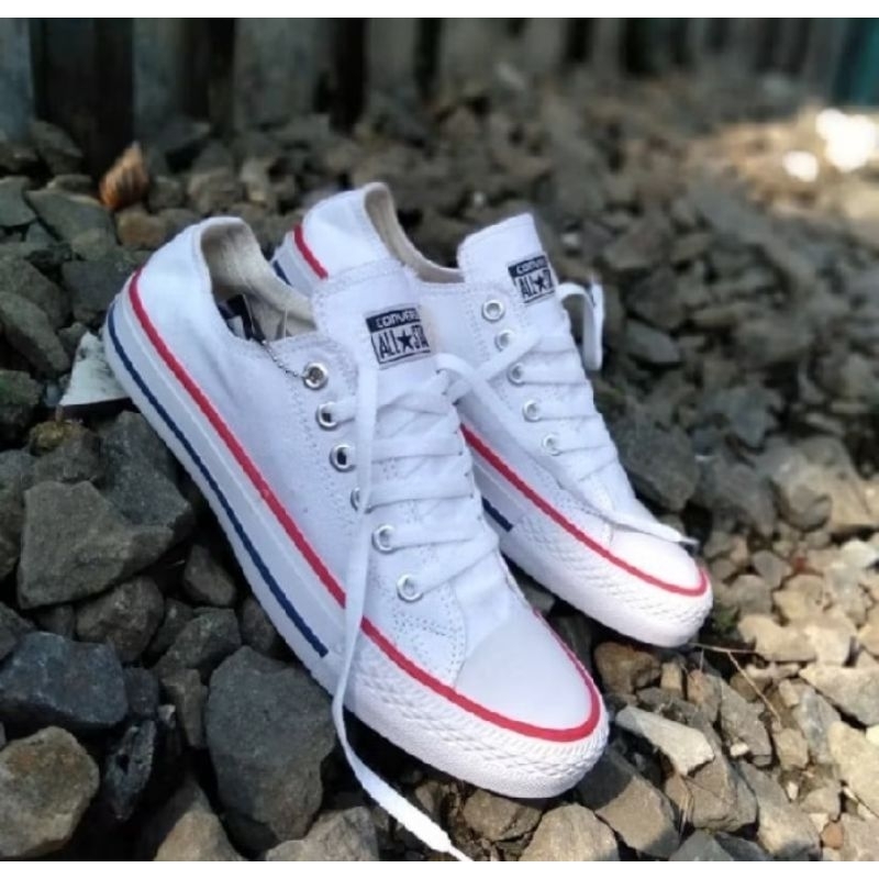 sepatu Converse full putih,sepatu wanita,