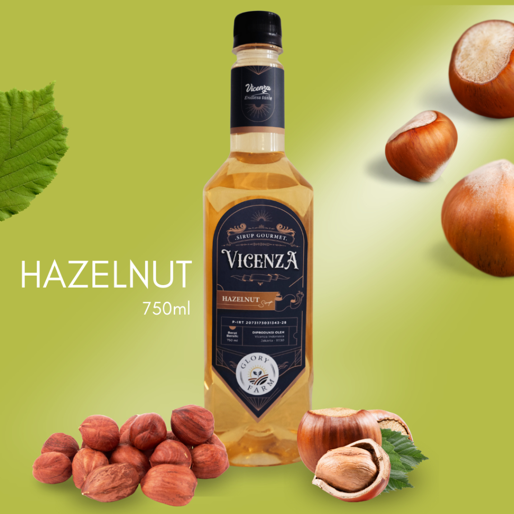 

Vicenza Syrup Gourmet Hazelnut 750 ML