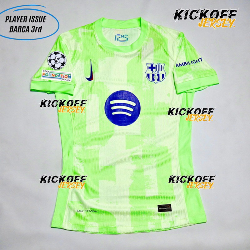 (PLAYER ISSUE) JERSEY BOLA BARCA 3RD PI NEW 2025