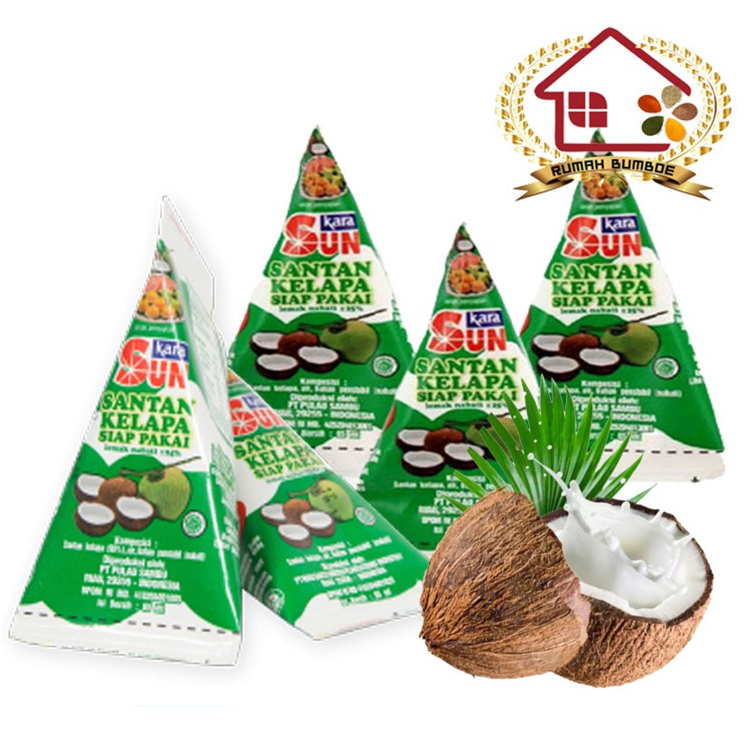 

( 5 Pcs x 65 ml ) SUN KARA Santan kelapa Cair