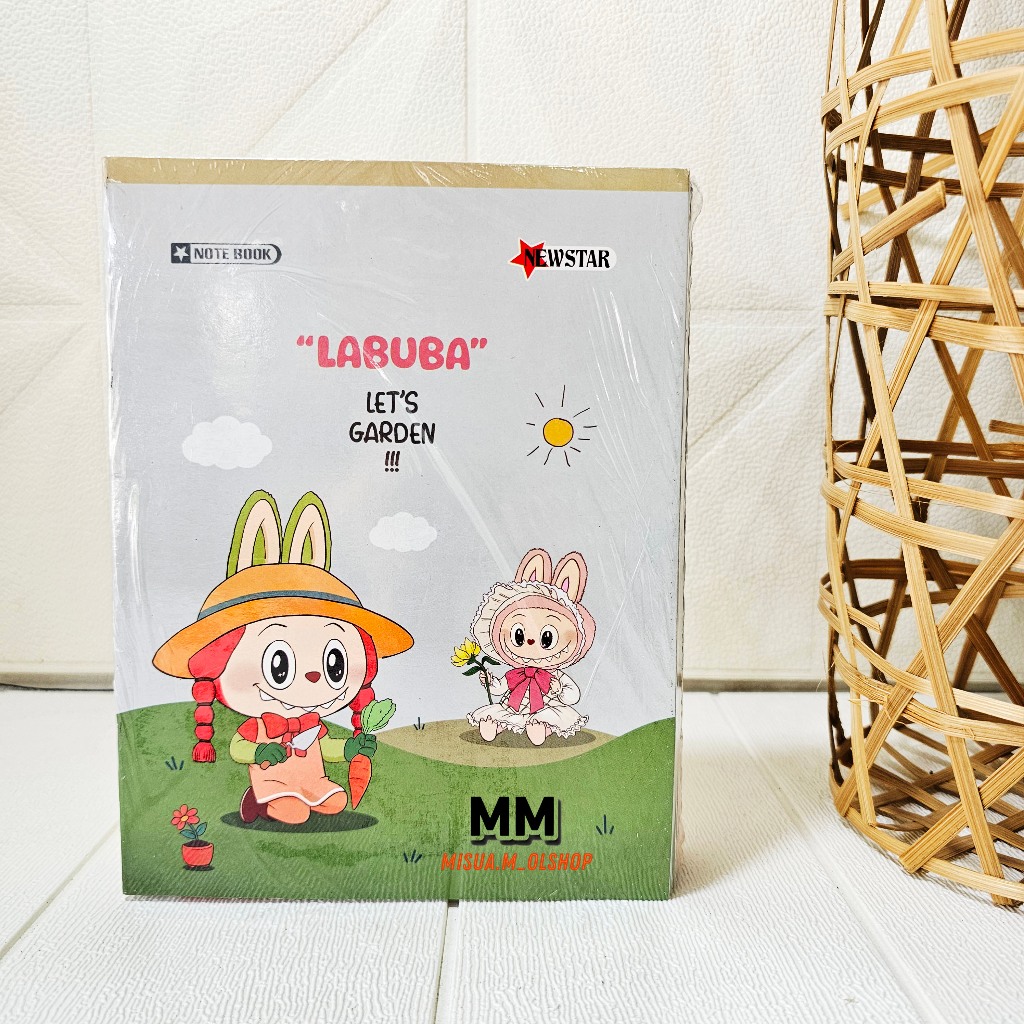 

BUKU TULIS NEWSTAR 38 LEMBAR KARAKTER LABU LABUBU LUCU / BUKU TULIS MURAH LABUBU