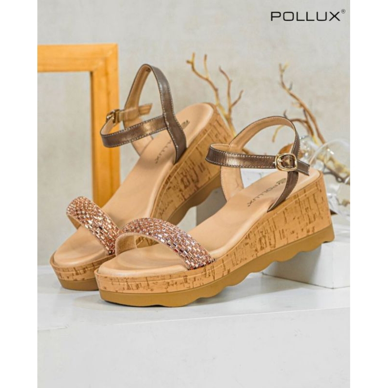sepatu sandal wedges Pollux  DN44