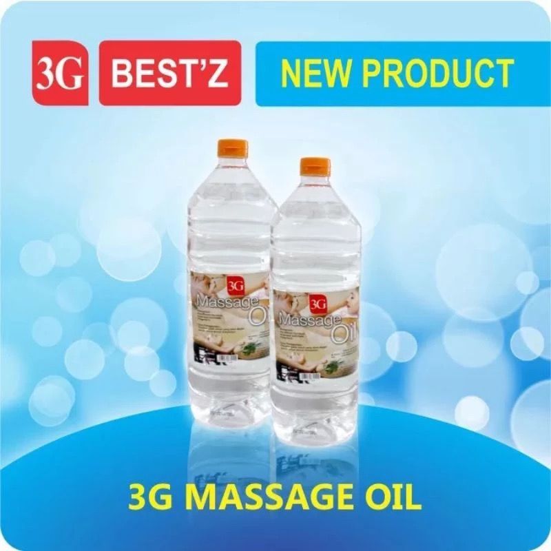 3G MASSAGE OIL 2L/MINYAK URUT 2LITER/MINYAK KUSUK/MINYAK ZAITUN/MINYAK ZAITUN UNTUK URUT/MASSAGE