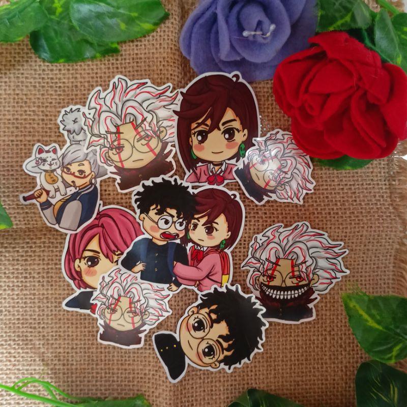 

DANDADAN Sticker Anime | Ayase Momo | Okarun | Takakura Ken Die Cut Stickers by Candies