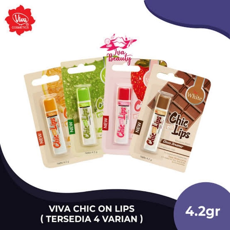 Nurha kosmetik | Viva Chic On Lip Balm Ori BPOM