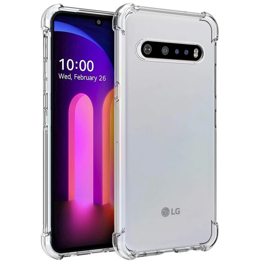 LG V60 THINQ ANTI CRACK TRANSPARENT AIRBAG CASE