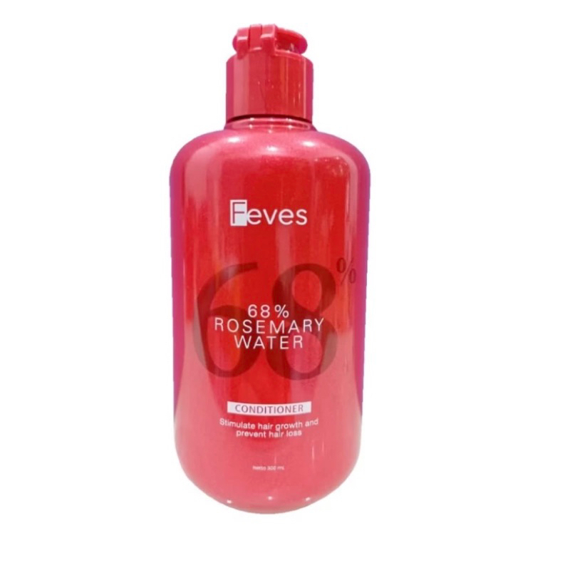 FEVES ROSMERRY WATER 68% RANGKAIAN PERAWATAN RAMBUT / SHAMPOO/CONDITIONER/HAIRMASK/VITAMIN