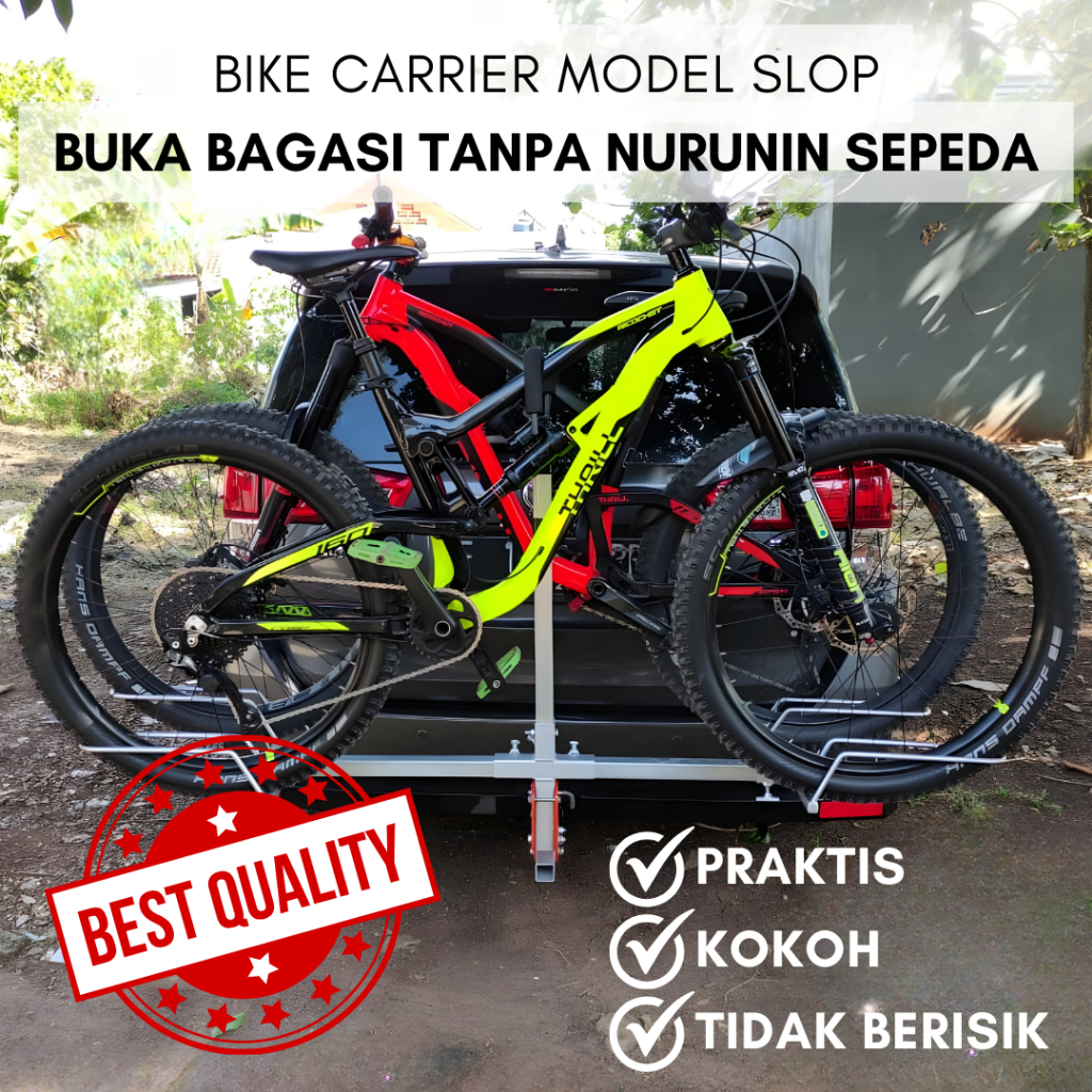 Gantungan Sepeda di Mobil / Bike Carrier Mobil / Rak Sepeda Mobil / Bike Carrier / Towing mobil