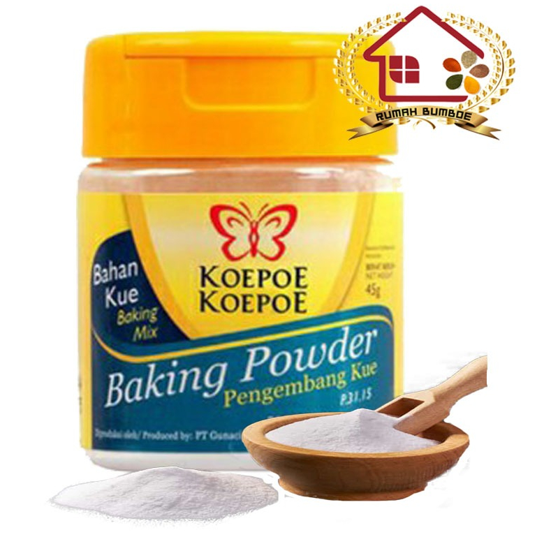 

(45 gr) KOEPOE BAKING POWDER Koepoe Koepoe Baking Powder