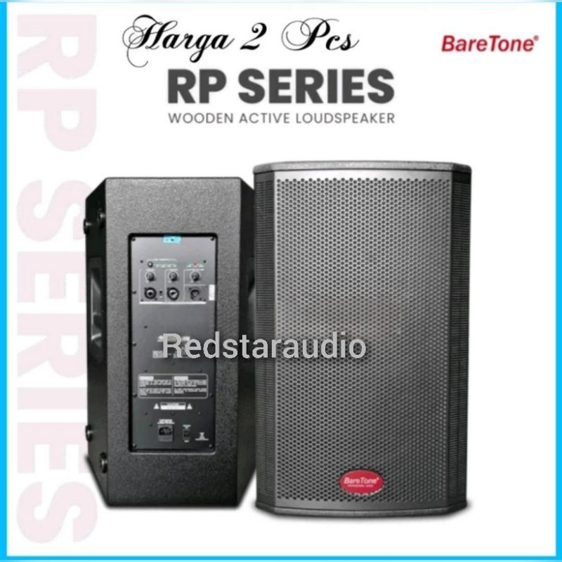 BareTone MAX15RP Original Speaker Aktif 15 Inch Power Rms 1200 Watt Kualitas premium {Haga 2 pcs / 2