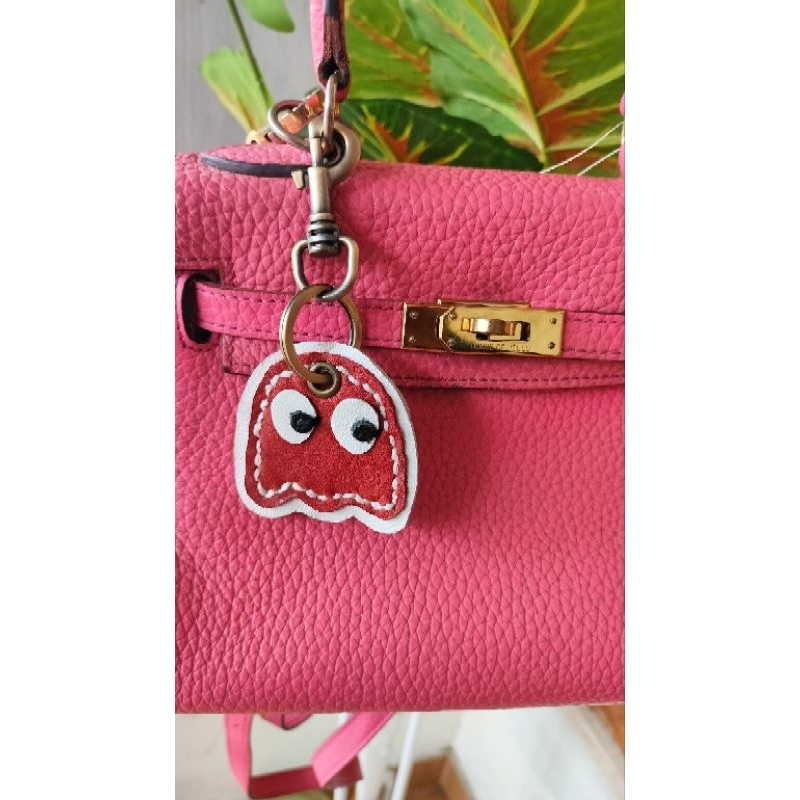 Bagcharm Pacman kulit asli