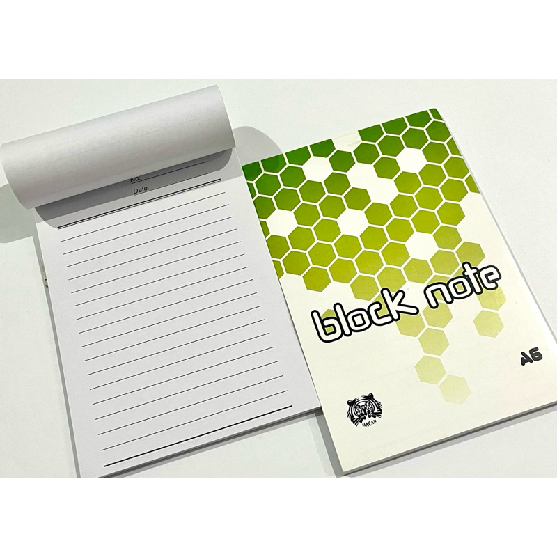 

BLOCK NOTE/NOTE PAD BERGARIS A6